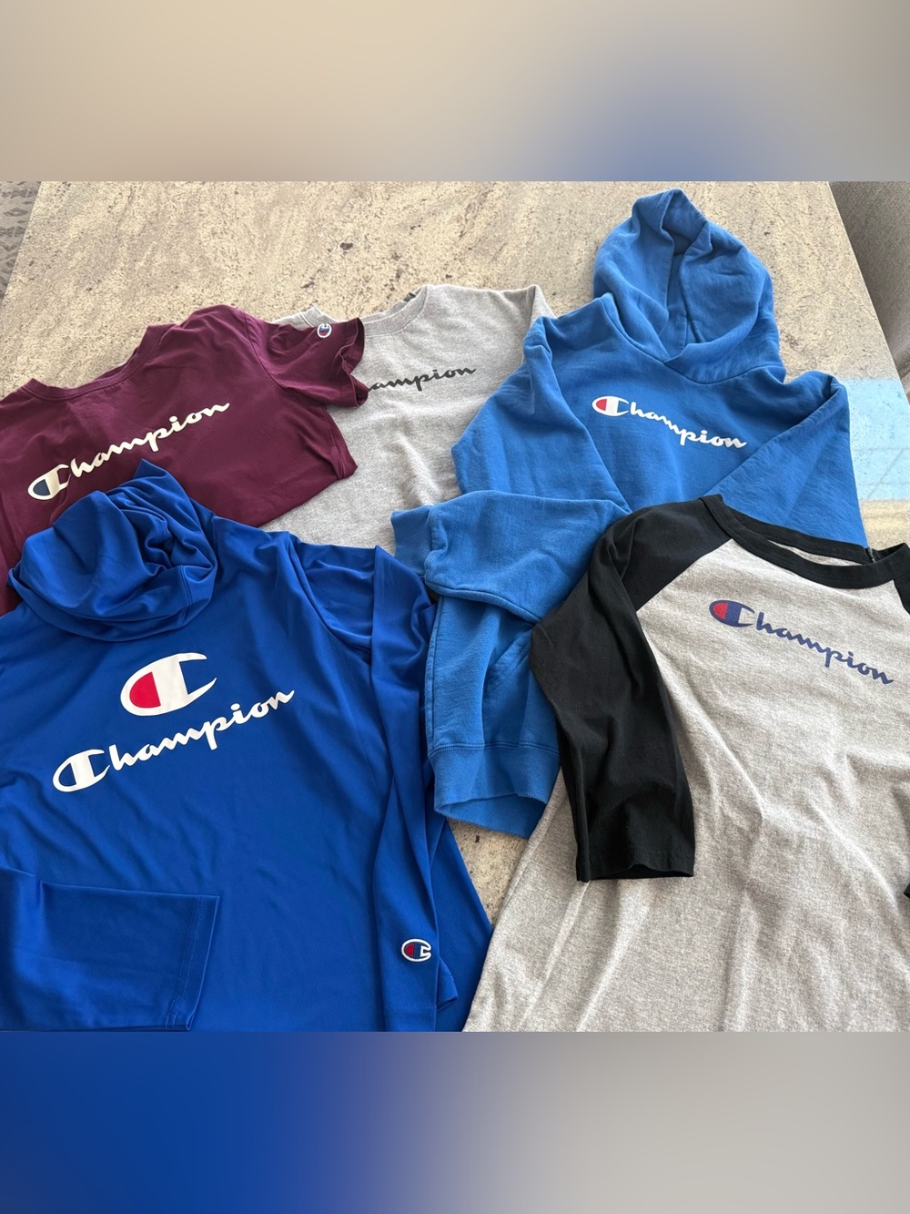 Champion Kids Hoodie and Tee Lot